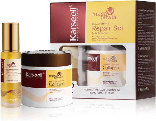 Karseell Collagen Hair Care Repair Set / مجموعة كارسيل للعناية بالشعر بالكولاجين وإصلاحه