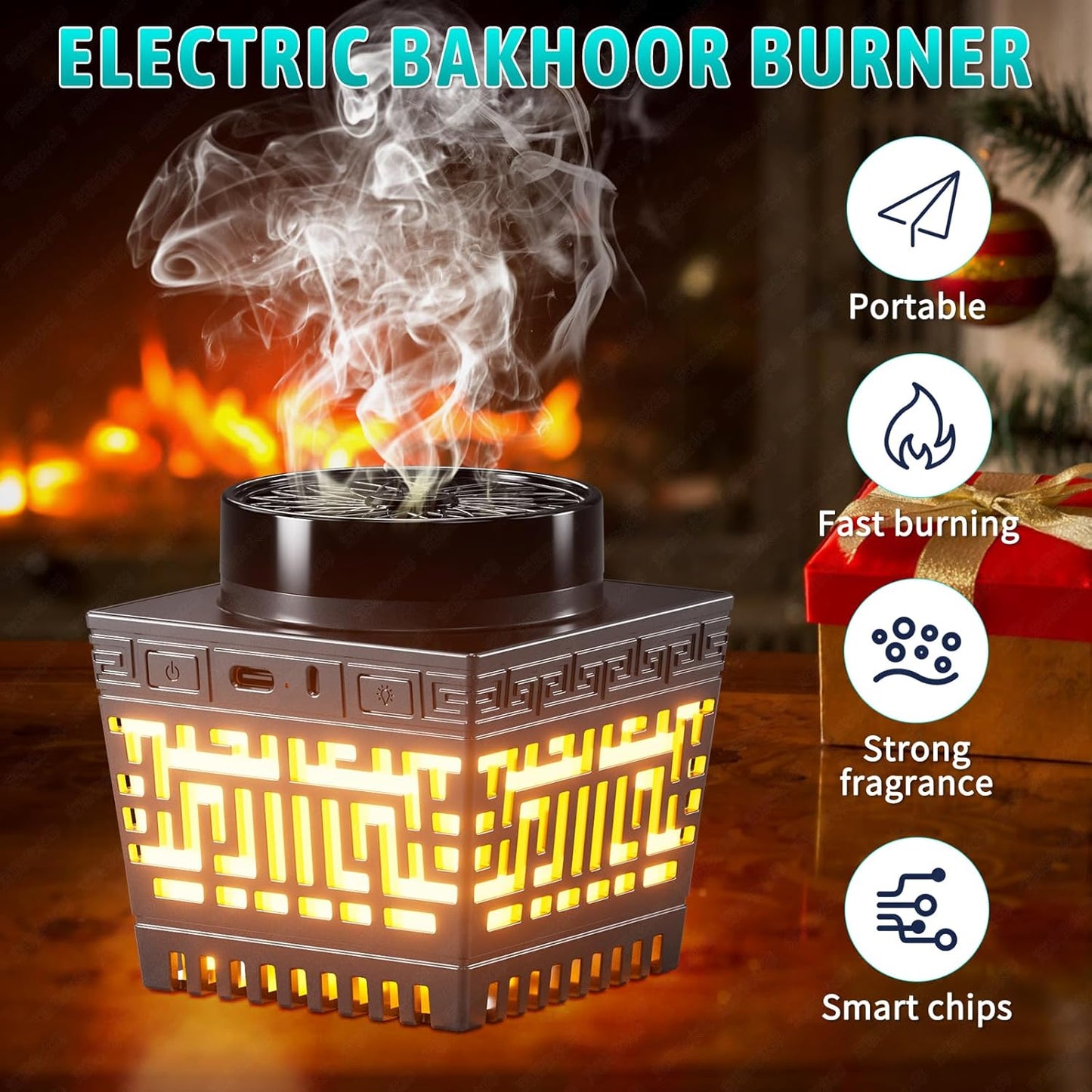 Electric Incense Burner Bakhoor