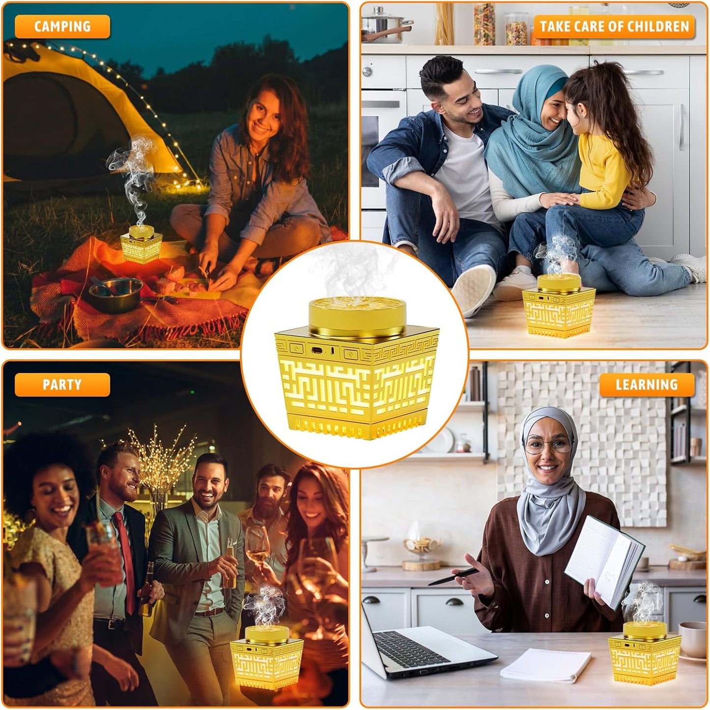 Electric Incense Burner Bakhoor