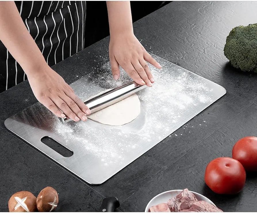 Titanium Chopping Board – Ultra-Durable, Knife-Friendly, Antibacterial Cutting Surface