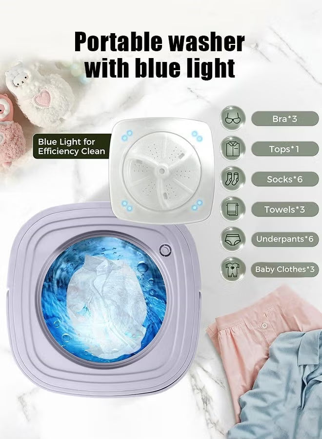 🧺 Portable Washing Machine | غسالة ملابس محمولة قابلة للطي