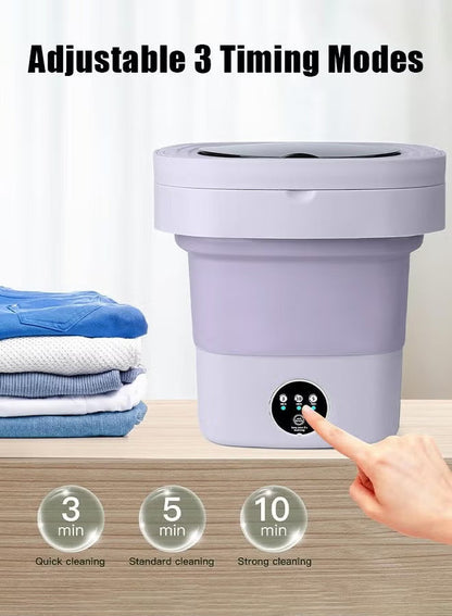 🧺 Portable Washing Machine | غسالة ملابس محمولة قابلة للطي