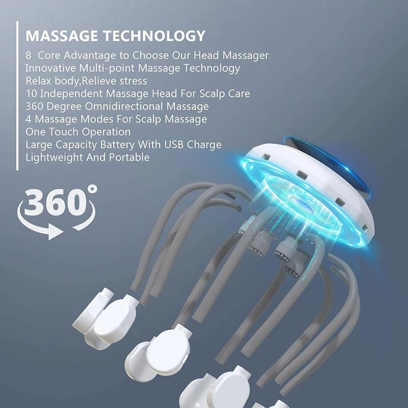 Electric Head Massager جهاز تدليك كهربائي للرأس